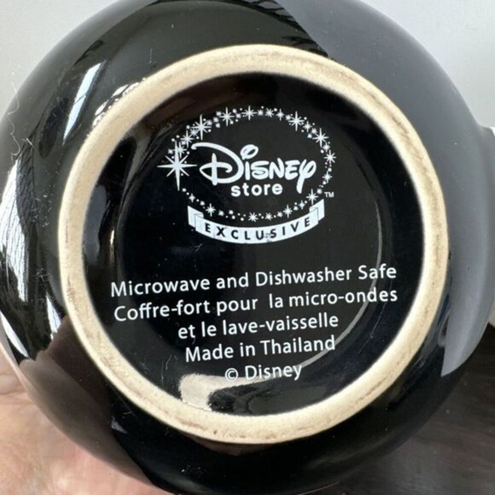 Disney Store‎ Exclusive  Mickey Mouse Face Mug/Cup**16 oz* Black White - Picture 7 of 7